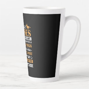 Tasse Latte Cheval Art Oui I Ride Chevaux