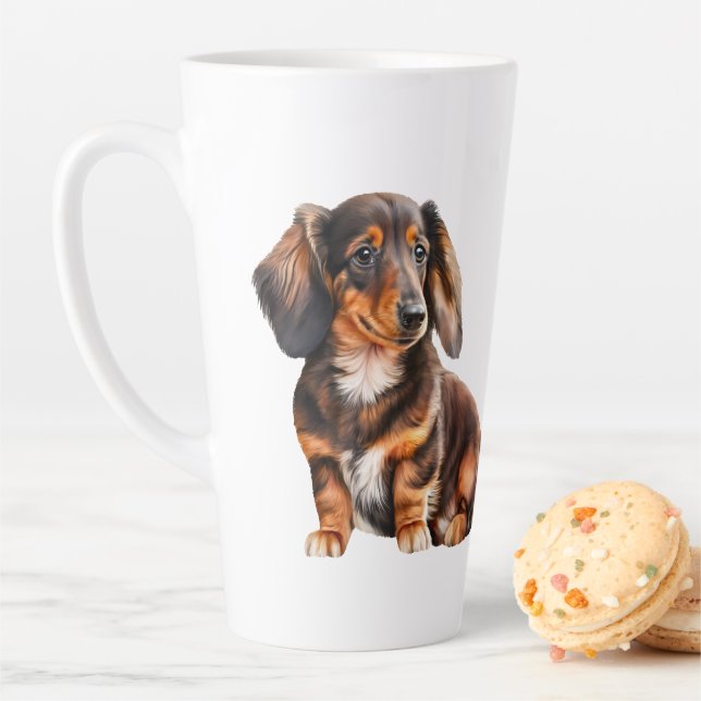 Tasse Latte Chien Chien Chien Chien Chien Chien Chien Chien Ch (En situation)