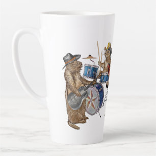 Tasse Latte Chiens des Prairies