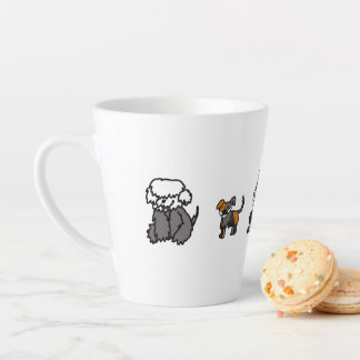 Tasse Latte Chiens élémentaires