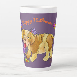 Tasse Latte Chiot d'Halloween