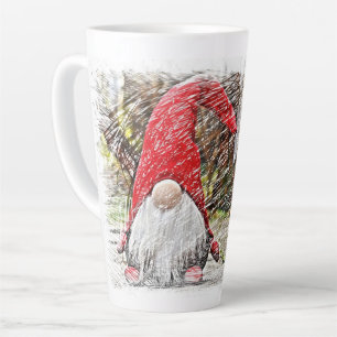 Tasse Latte Christmas Gnome