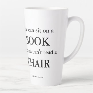 Tasse Latte Citation de livre