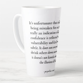Tasse Latte Citation stimulante