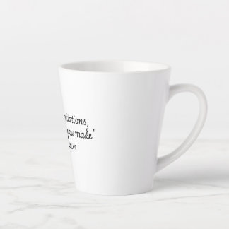 Tasse Latte "Citations pour la collection Vie" Les Brown