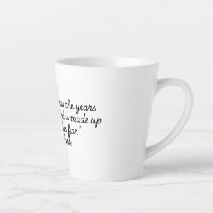 Tasse Latte "Citations pour la vie" Collection Ross Parks