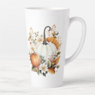 Tasse Latte Citrouilles d'automne
