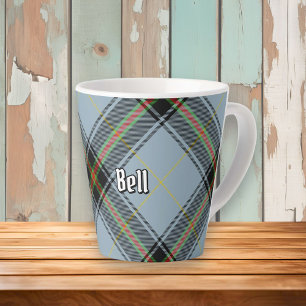 Tasse Latte Clan Bell Tartan