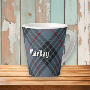 Tasse Latte Clan MacKay Blue Tartan