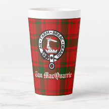Clan MacQuarrie Tartan et Crest
