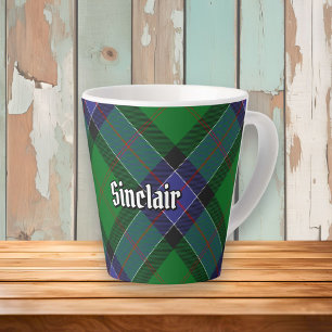 Tasse Latte Clan Sinclair Chasse Tartan