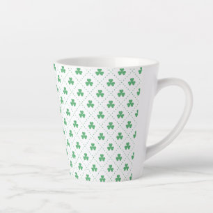 Tasse Latte Clover Feuille Motif St. Patrick's Day-23223