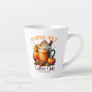 Tasse Latte Club citrouille Spice Coffee