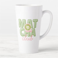 Club Matcha Vert et Rose Imprimé au Dos Mignon