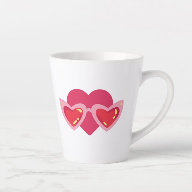Tasse Latte Cœur (Droite)