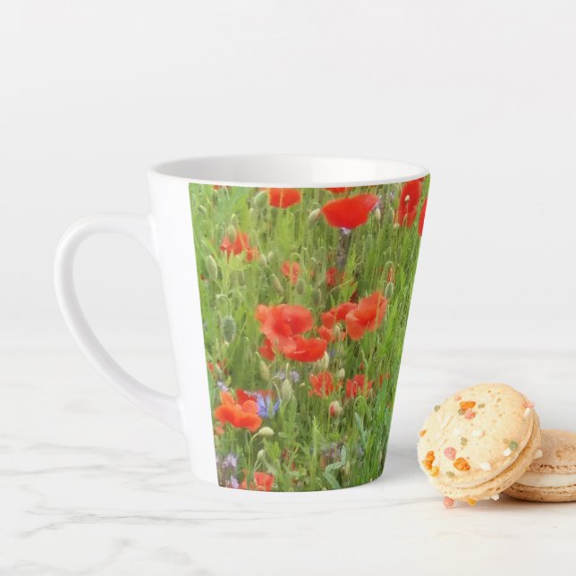 Tasse Latte Coeur de coeur (En situation)