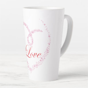Tasse Latte Coeur doux