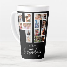 Collage photo d'anniversaire 40 ans