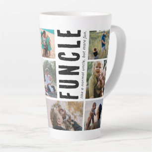 Tasse Latte Collage photo de l'oncle du champignon