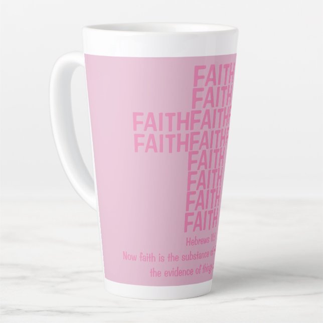 Tasse Latte Collection Dons de foi Dames (Angle gauche)