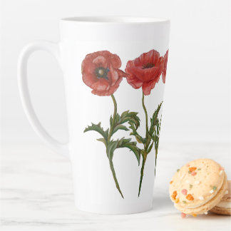 Tasse Latte Collection Red Poppy