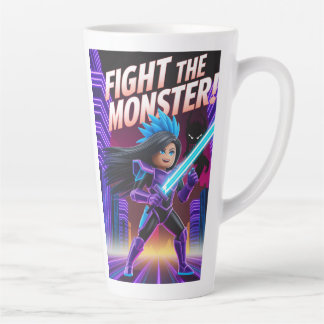 Tasse Latte Combattez le monstre