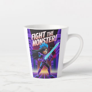 Tasse Latte Combattez le monstre