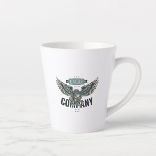 Tasse Latte Compagnie Retro Eagle Design Américain