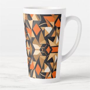 Tasse Latte Conception contemporaine triangulaire