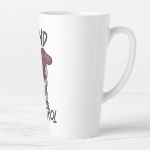 Tasse Latte Conception de jeux de contrôle mental