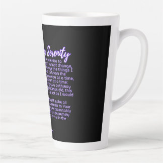 Tasse Latte Connaître la sérénité - Café INnit - ‘BIG Joe Latt