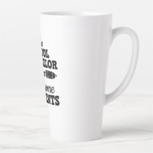 Tasse Latte Conseiller scolaire enseignant