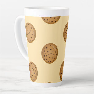 Tasse Latte Cookie aux pépites de chocolat