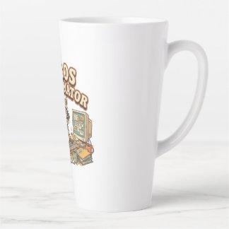 Tasse Latte Coordonnateur de chaos Raton laveur drôle surmené