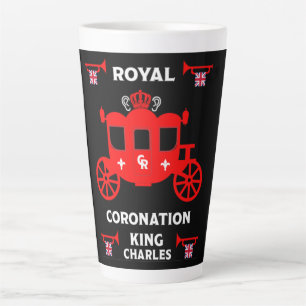 Tasse Latte Coronation royale roi Charles III