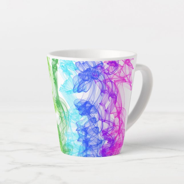 Tasse Latte Couleurs De L'Amour - (Angle droit)