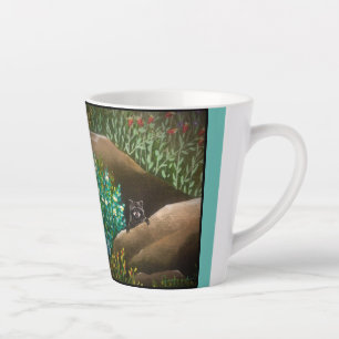 Tasse Latte Coupe du bon matin