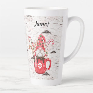 Tasse Latte Coupe pleine de Gnome au chocolat