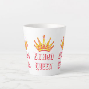 Tasse Latte Couronne royale de Bunco-Queen