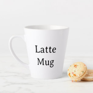 Tasse Latte Créez Votre Propre 12 oz Petit