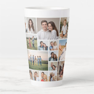 Tasse Latte Créez votre propre collection de photos 20