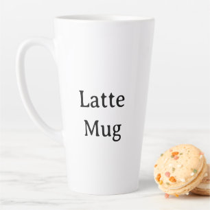 Tasse Latte Créez Votre Propre Grand 17oz