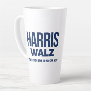 Tasse Latte Créez votre propre Harris Walz 2024