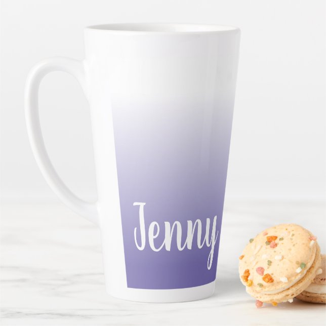 Tasse Latte Créez votre propre Ombre personnalisé avec n'impor (En situation)