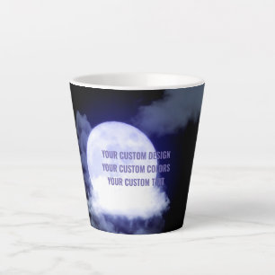 Tasse Latte Créez votre propre personnalisation personnalisée