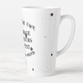 Tasse Latte Créez votre propre personnalisation personnalisée