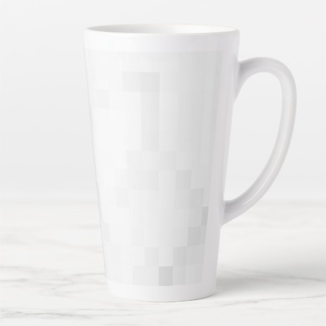 Tasse Latte Créez votre propre personnalisation personnalisée (Droite)