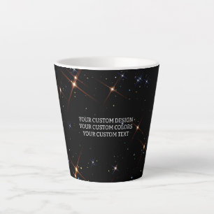 Tasse Latte Créez votre propre personnalisation personnalisée