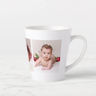 Tasse Latte Créez votre propre photo de famille pour bébé