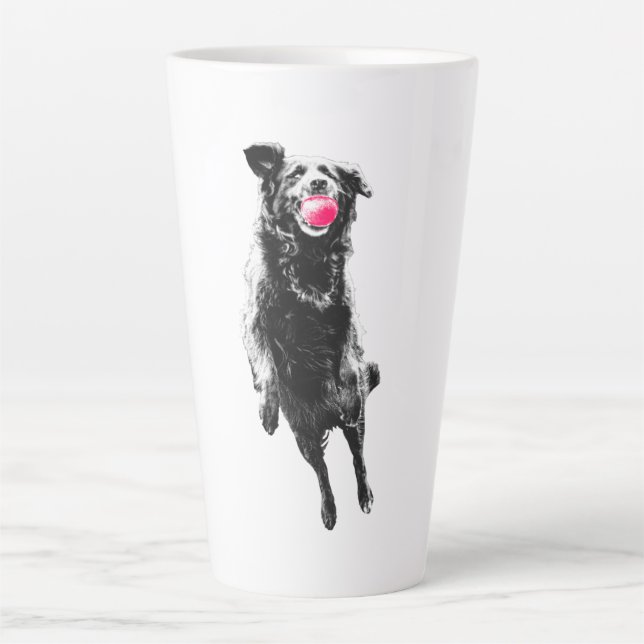 Tasse Latte Crimson catch in flight (Devant)